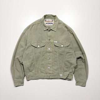 80's "made in USA" GUESS 2nd type ピスタチオデニム ジャケット