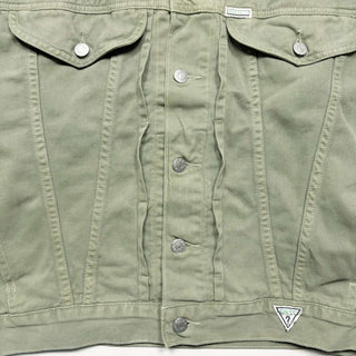 80's "made in USA" GUESS 2nd type ピスタチオデニム ジャケット