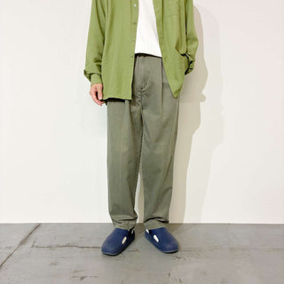 90's～00's DOCKERS 2タック チノ パンツ (グレー)