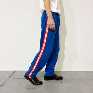 80's "made in USA" RUSSELL "NY GIANTS" サイドライン ドローコード スウェットパンツ