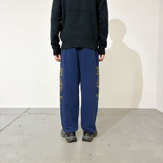 90's "made in USA" SOFEE U.S.NAVY プリント スウェットパンツ