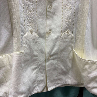 vintage ギャザー キューバ S/S シャツ