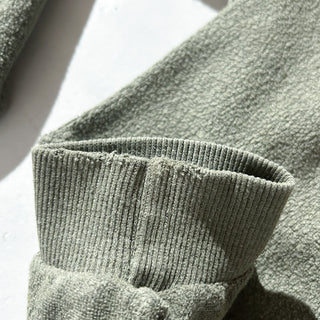 90's "made in USA" JOHN DEERE パイル ハーフジップ スウェットシャツ