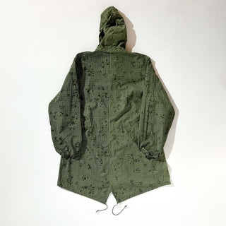 80's U.S.ARMY ナイトデザートカモ フーデッド シェル コート