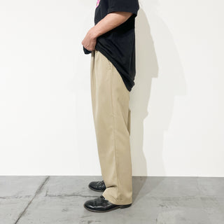 00's HAGGAR レーヨン 2タック スラックス