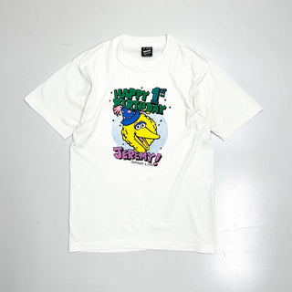 90's "made in USA" Sesame Street Big Bird プリントTシャツ