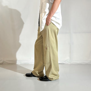 00's Dickies ベージュ ダブルニー ワーク パンツ