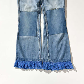 70's Wrangler デニム フレア パンツ