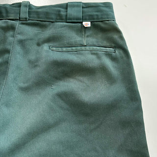 80's "made in USA" Dickies ペンキ ボロ 874 ワーク パンツ(グリーン)