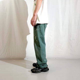 80's "made in USA" Dickies ペンキ ボロ 874 ワーク パンツ(グリーン)