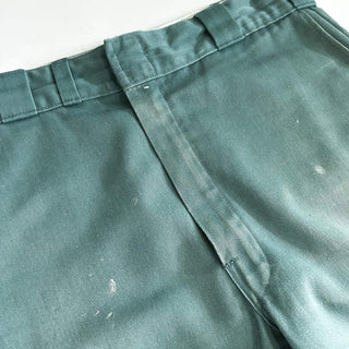 80's "made in USA" Dickies ペンキ ボロ 874 ワーク パンツ(グリーン)