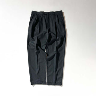 90's HART SCHAFFNER&MARX "Super 100s " サマーウール 2タック ワイド スラックス