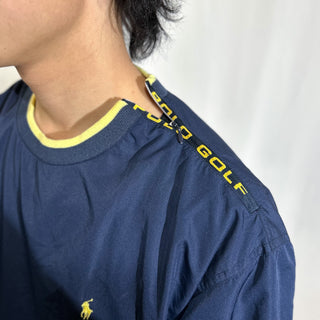 90's POLO GOLF RALPH LAUREN 裏メッシュ コンシーム シェル プルオーバー
