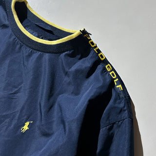 90's POLO GOLF RALPH LAUREN 裏メッシュ コンシーム シェル プルオーバー