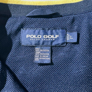 90's POLO GOLF RALPH LAUREN 裏メッシュ コンシーム シェル プルオーバー