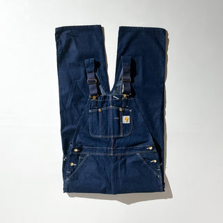 90's～00's Carhartt 濃紺 デニム オーバーオール