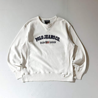 90's～00's POLO JEANS CO. RALPH LAUREN リバースウィーブタイプ ブランドネーム スウェット シャツ