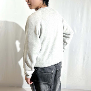 90's "made in USA" JERZEES "p.o.a.c. 40th anniversary..." 馬 アニマル プリント スウェット シャツ