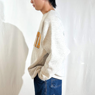 90's "made in USA" JanSport リバースウィーブタイプ カレッジ プリント スウェット シャツ