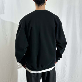 90's "made in USA" marathon apparel "DUCKS UNLIMITED" ブラック アニマル スウェット シャツ