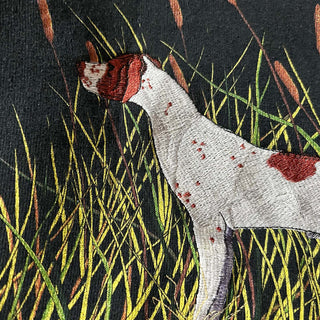 90's "made in USA" marathon apparel "DUCKS UNLIMITED" ブラック アニマル スウェット シャツ