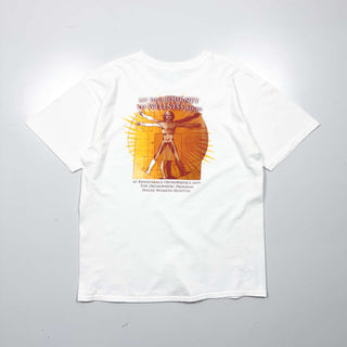 00's ダヴィンチ アート プリントTシャツ