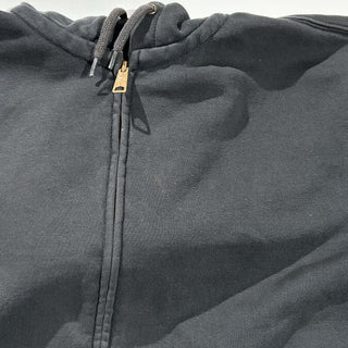 Carhartt "rain defender" ブラック フェード フルジップ スウェット パーカ