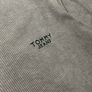 90’s TOMMYJEANS ワッフル生地 Vネック Tシャツ