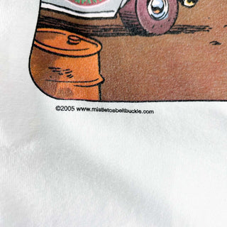 00's GILDAN MISTLETOE エロ 両面プリント Tシャツ