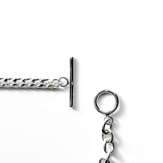 NL ニール Brick "SILVER925" ブレスレット (Mサイズ)