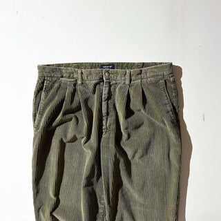 90's DOCKERS オリーブ 2タック コーデュロイ パンツ