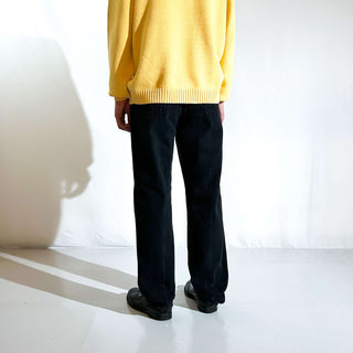 ～00's Wrangler "PREMIUM QUALITY" ストレート ブラック デニム パンツ