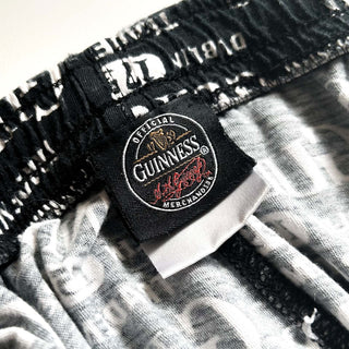 00's Guinness 総柄 ドローコード ワイド パジャマ パンツ
