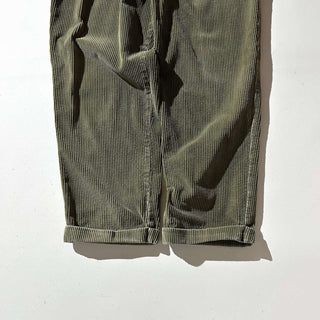 90's DOCKERS オリーブ 2タック コーデュロイ パンツ