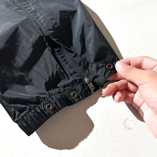 Patagonia ブラック ドローコード トレントシェル ナイロン パンツ