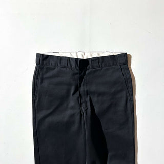 00's Dickies 874 ブラック ワーク パンツ