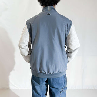 00's adidas ハーフジップ シェル ベスト