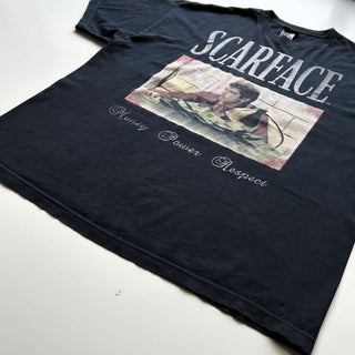 90's～00's Scarface "Money Power Respect" ムービー プリント Tシャツ