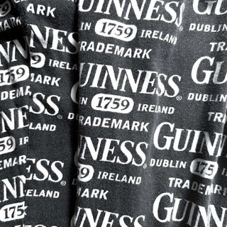 00's Guinness 総柄 ドローコード ワイド パジャマ パンツ