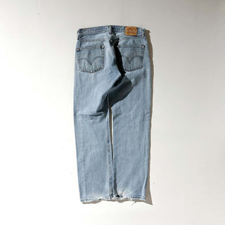 00's Levi's 501 ペンキ ボロ ダメージ デニム パンツ