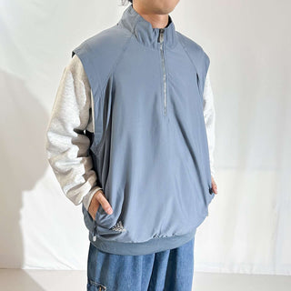 00's adidas ハーフジップ シェル ベスト
