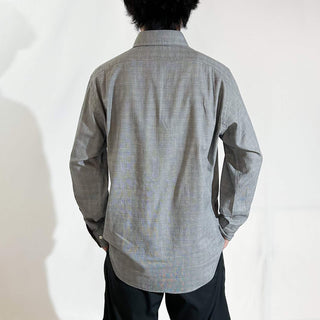 90's～ OLD RALPH LAUREN "REGENT" グレンチェック ワイドカラー L/Sシャツ