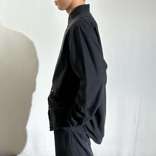 00's RALPH LAUREN "classic fit" ブラック ボタンダウン L/Sシャツ