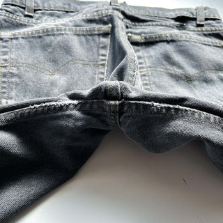 80's～ "made in USA" Levi's 505-0259 "先染め" ブラック デニム パンツ