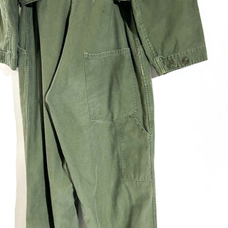 80's U.S.ARMY コットンサテン ユーティリティ オールインワン (LARGE)