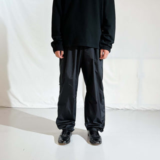 Patagonia ブラック ドローコード トレントシェル ナイロン パンツ