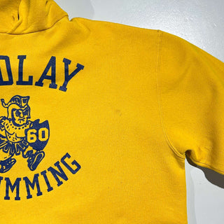 90's "made in USA" Russell マスタード カレッジ スウェット パーカ