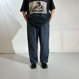 00's STRUCTURE ドローコード ボロ ワイド パンツ