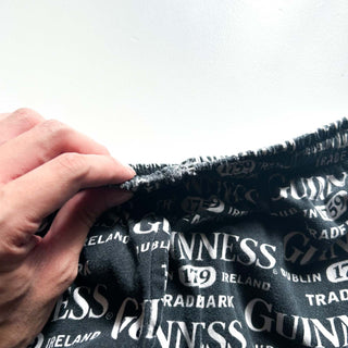 00's Guinness 総柄 ドローコード ワイド パジャマ パンツ