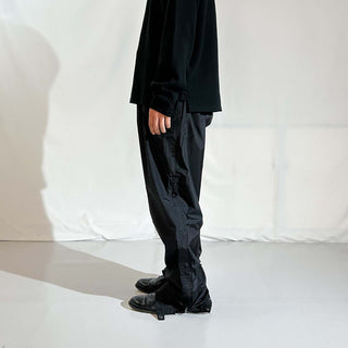 Patagonia ブラック ドローコード トレントシェル ナイロン パンツ